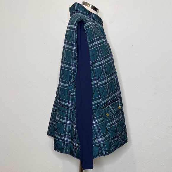 Bundle of size 3X St. John's Bay Plaid Quilted Vest and Liz- Claiborne top - Picture 7 of 11